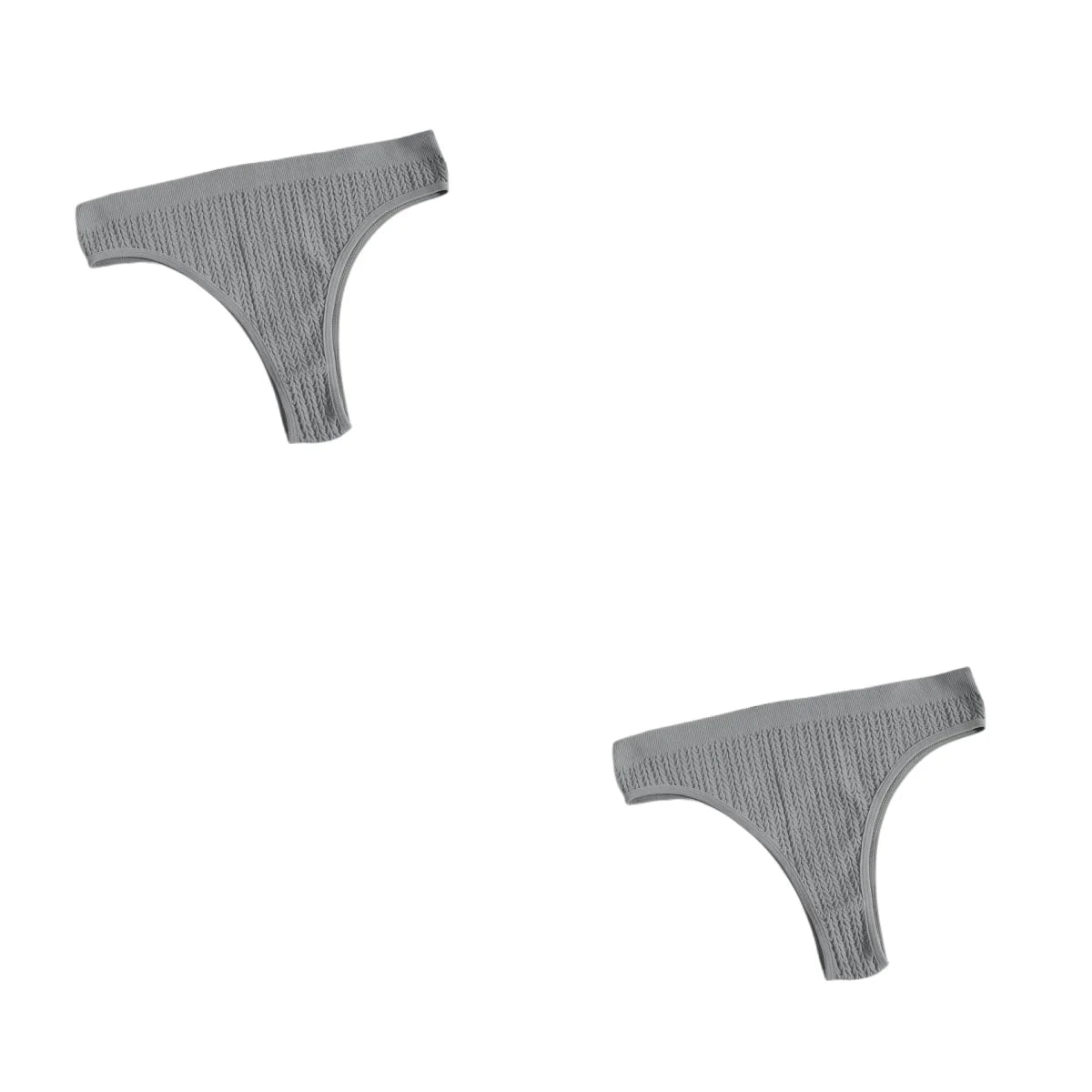 CowLost | product_id-2pcs-womens-seamless-low-rise-solid-briefs-m-xl |13