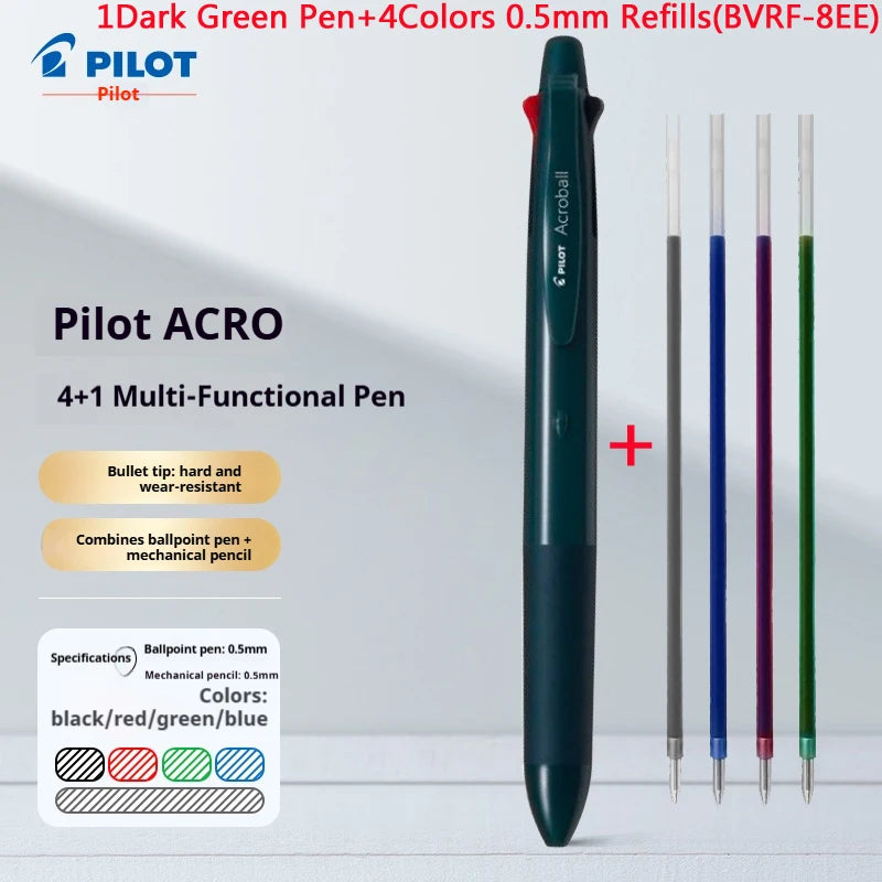 CowLost | product_id-pilot-acroball-4-color-multi-pen-with-0-5-0-7mm-mechanical-pencil-smooth-ink-writing-tool |28
