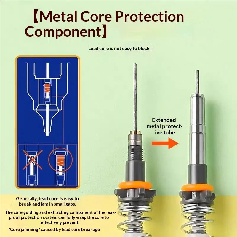 CowLost | product_id-zebra-delguard-ma85-0-5mm-auto-pencil-nutrient-limited-edition-unbreakable-lead-for-drawing-design |6
