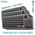 CowLost | product_id-bluetooth-wireless-keyboard-with-touchpad-7-color-backlit-rechargeable-for-smart-tv-and-ios-devices |1