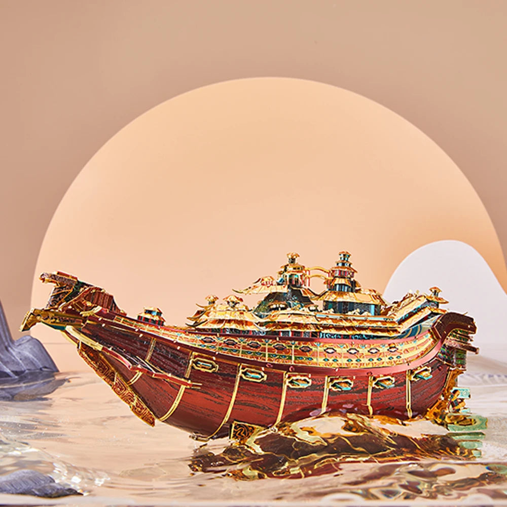 CowLost | fencing-barriers-piececool-3d-mirage-metal-puzzle-model-kit |7