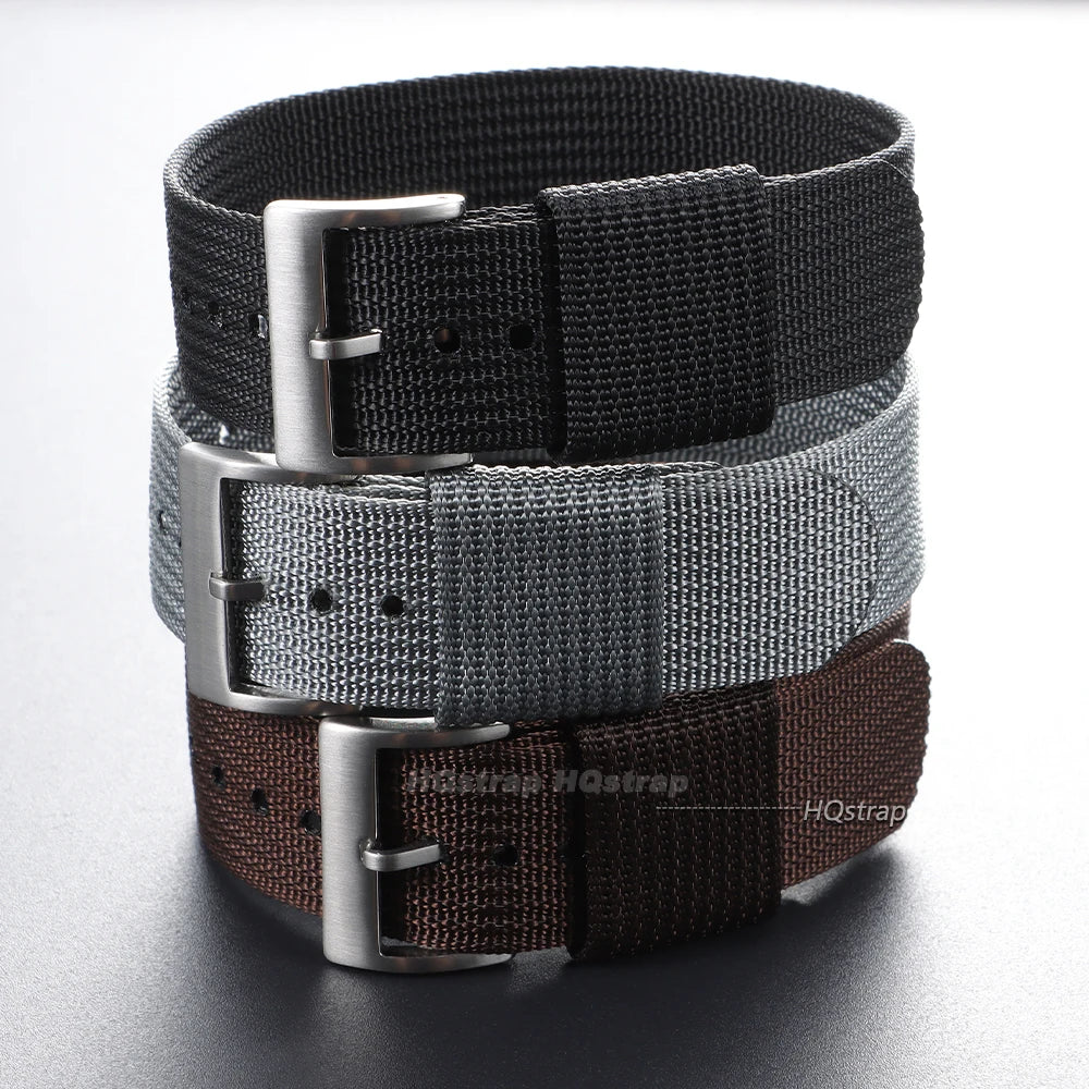 CowLost | product_id-hqstrap-nylon-army-sports-watch-bands-18-24mm-pin-buckle-brown-green-black |4