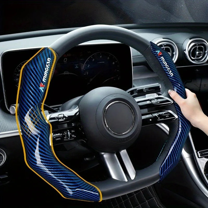 CowLost | luxury-carbon-fiber-steering-wheel-cover |5