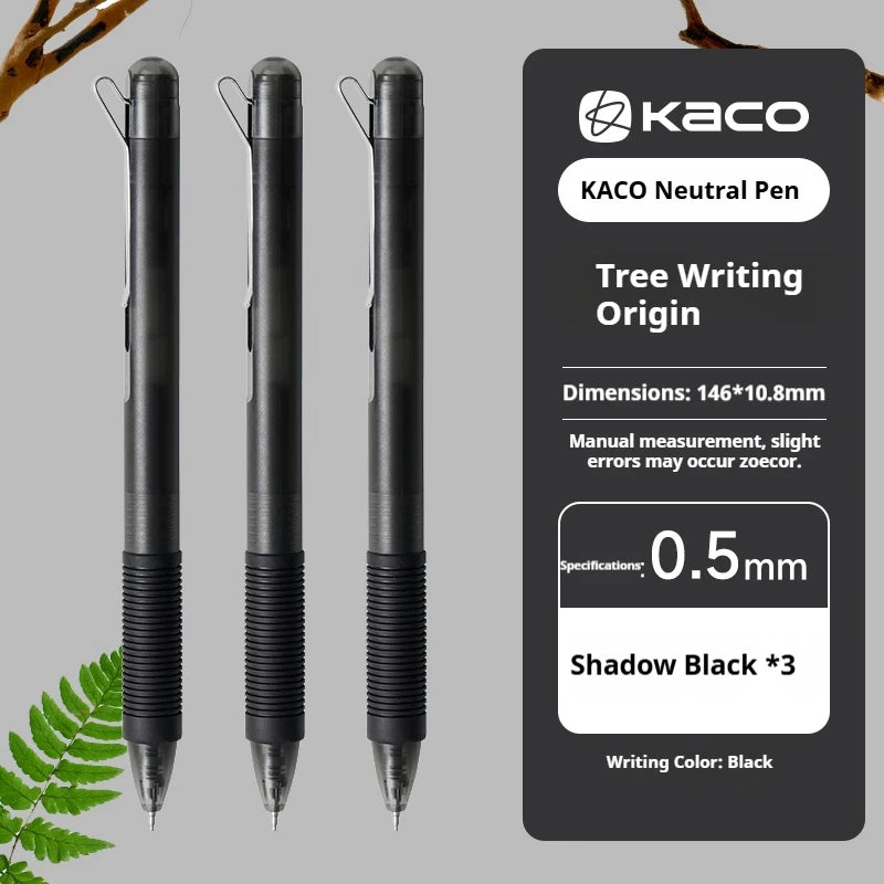 CowLost | product_id-kaco-k1-0-5mm-black-gel-pen-with-soft-grip-and-transparent-barrel-for-smooth-writing |43