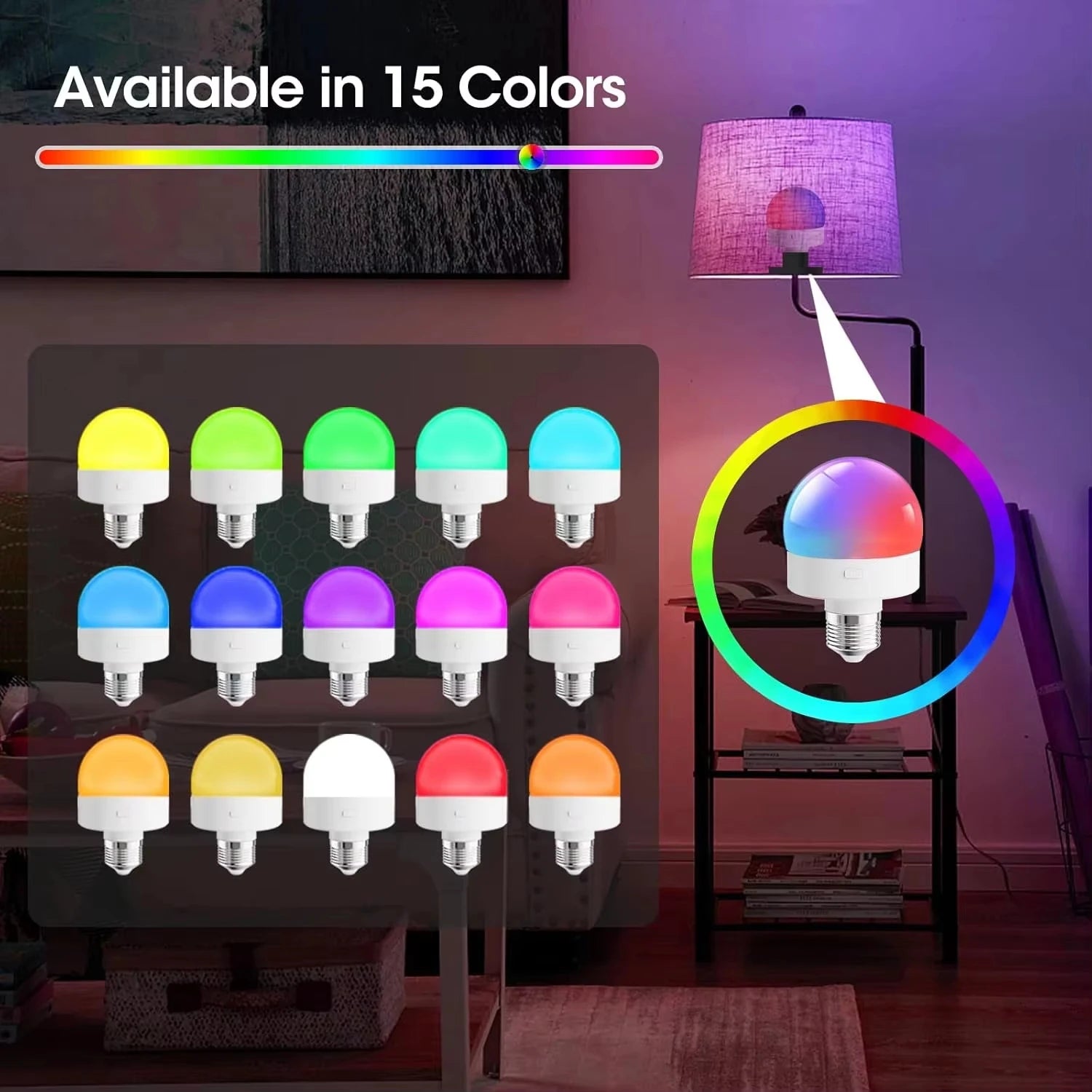 CowLost | product_id-e27-usb-rechargeable-smart-rgb-led-bulb-with-remote-timer-15-brightness-levels-2700k-6500k |2