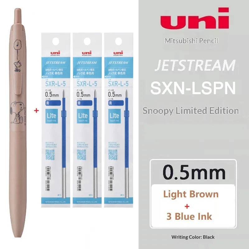 CowLost | product_id-uni-jetstream-lite-snoopy-0-5mm-gel-pen-japanese-hybrid-ink-for-school-office |80