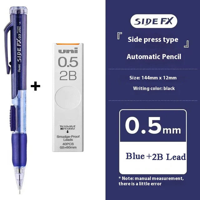 CowLost | product_id-pentel-japan-pd255-0-5mm-mechanical-pencil-side-push-non-retractable-for-drawing-and-sketching |17