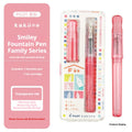 CowLost | product_id-pilot-kakuno-smile-family-series-transparent-fountain-pen-with-ergonomic-grip-for-kids |19
