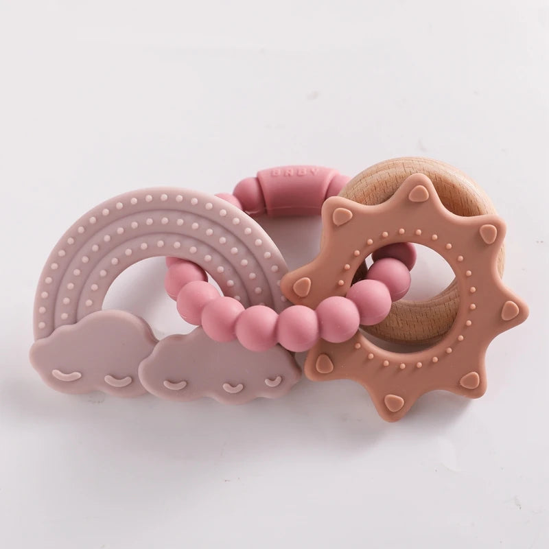 CowLost | baby-transport-accessories-silicone-baby-teether-1pc-food-grade-0-12-months-toy |11