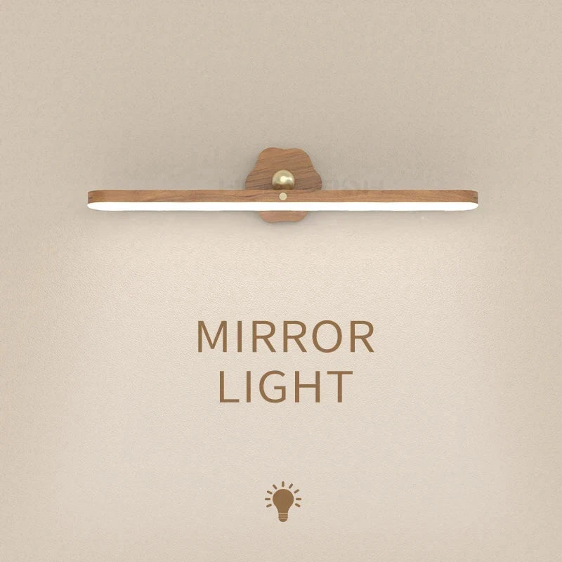 CowLost | product_id-wooden-led-rechargeable-magnetic-wall-night-light-with-mirror-and-touch-switch-for-bedroom-bedside |6