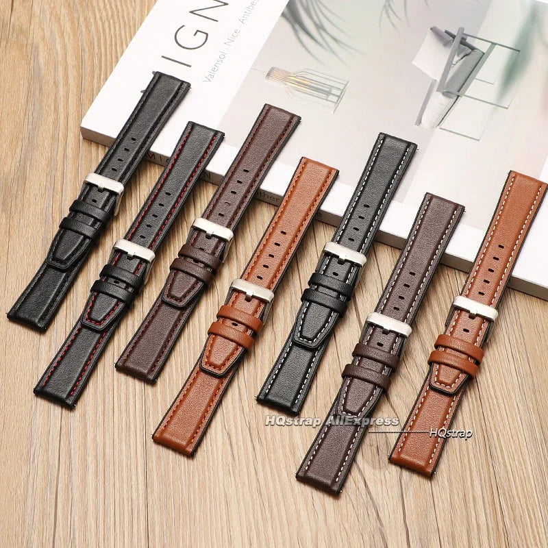 CowLost | product_id-waterproof-leather-watch-strap-for-rolex-seiko-with-slub-litchi-smooth-patterns |4