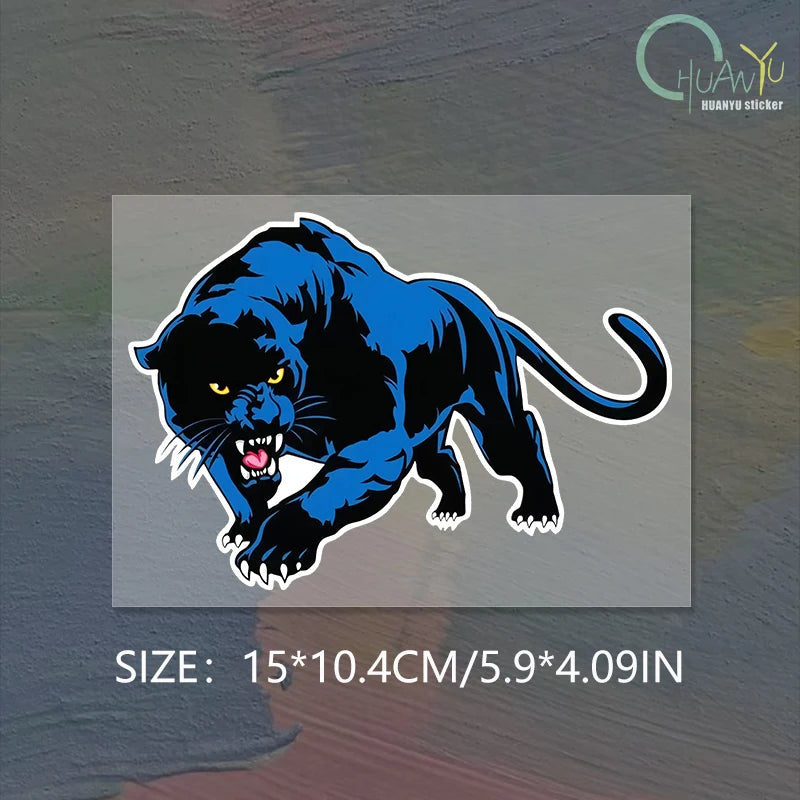 CowLost | cartoon-3d-car-sticker-animal-black-panther |11
