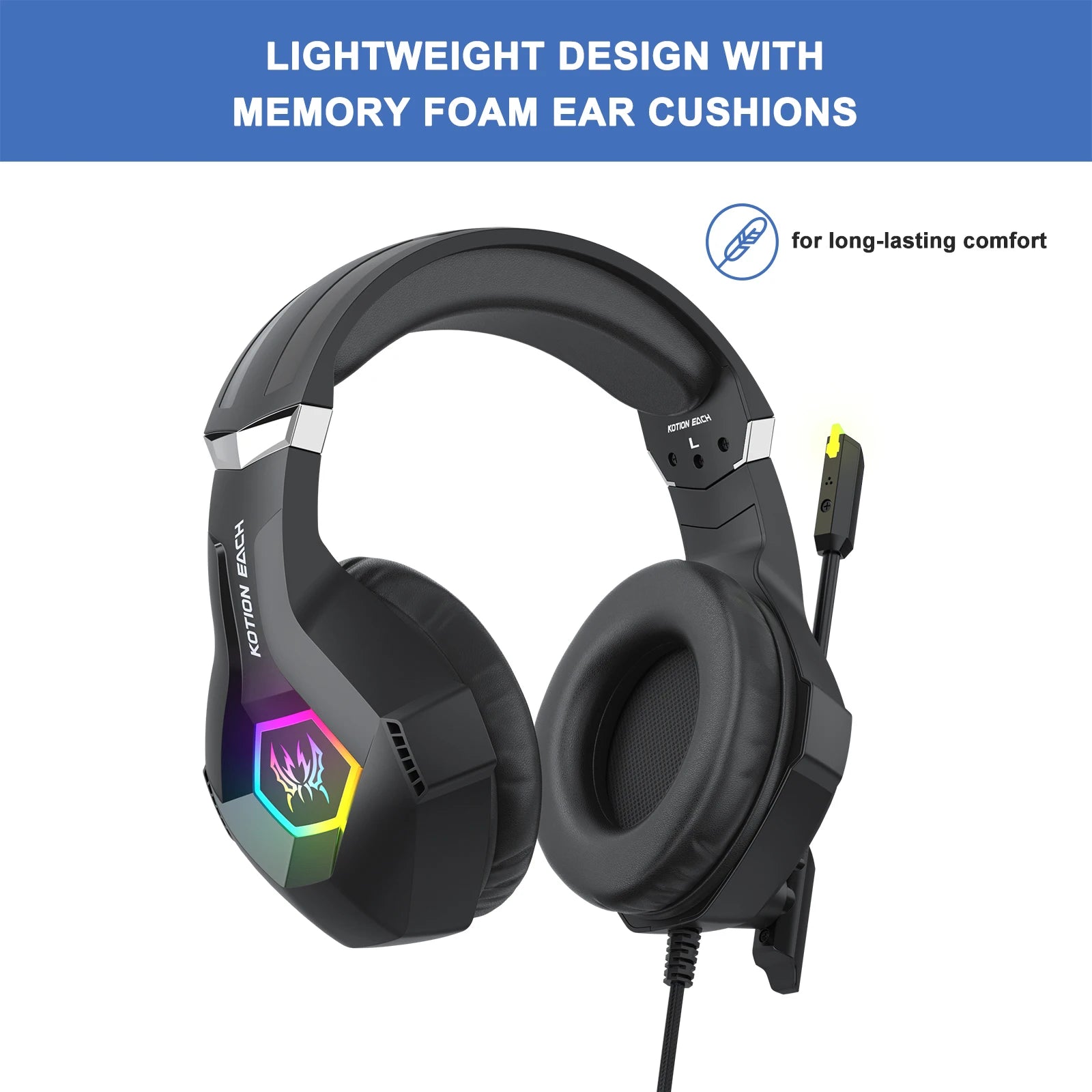 CowLost | lighting-product_id-ammtoo-wired-gaming-headset-with-mic-rgb-lighting-3-5mm-usb-for-pc-ps4-ps5-laptop |6