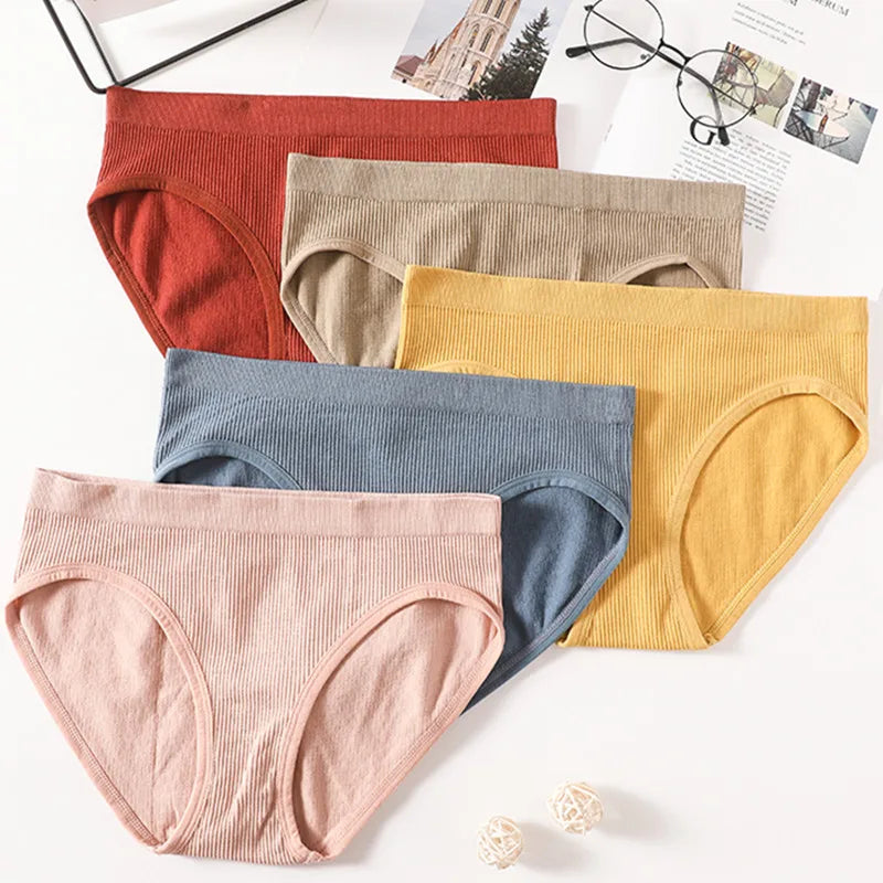 CowLost | product_id-3pcs-womens-seamless-low-rise-full-coverage-briefs |6