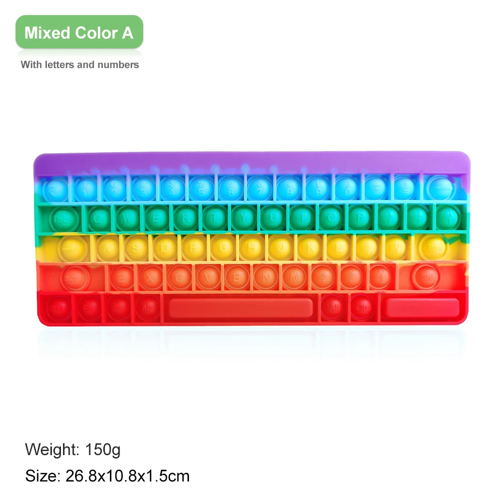 CowLost | fencing-barriers-rainbow-popping-silicone-fidget-sensory-game-toy |16