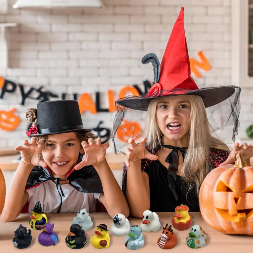 CowLost | product_id-24-48-96-pcs-halloween-rubber-duck-party-favors-for-kids-birthday-decor |6