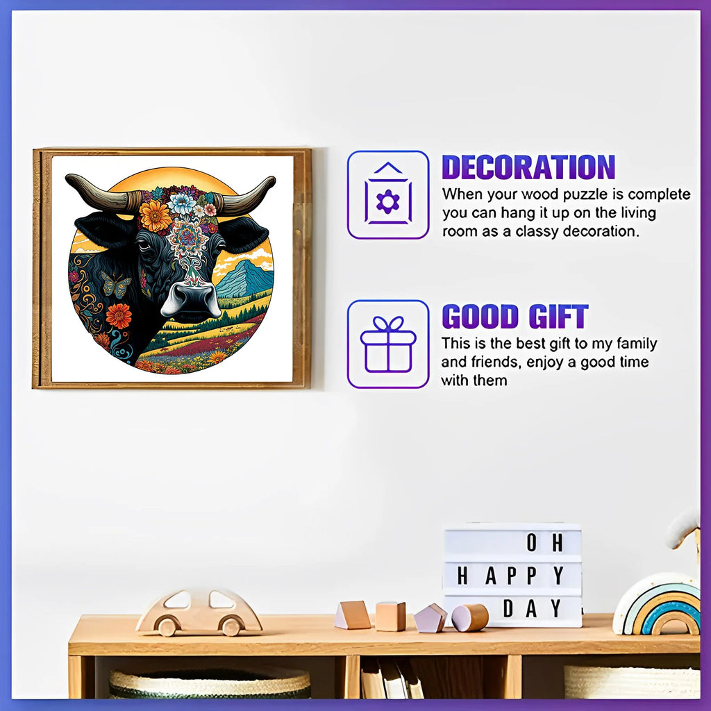 CowLost | product_id-round-cow-wooden-jigsaw-puzzle-non-toxic-educational-toy-and-decor-gift-for-adults |3