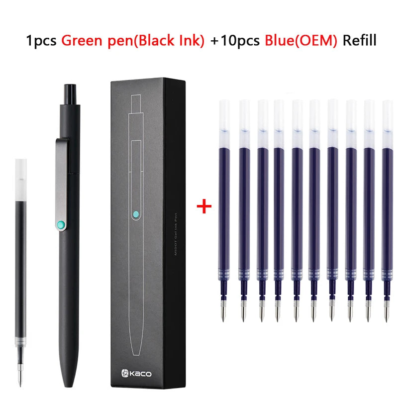CowLost | product_id-kaco-midot-0-5mm-black-gel-ink-pen-quick-dry-metal-clip-premium-design |21