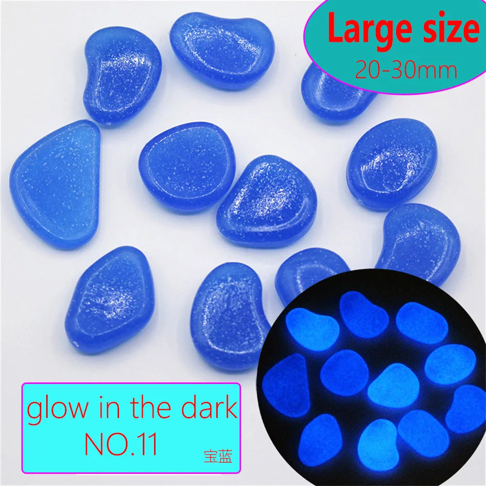 50pcs 20-30mm Landscape Stones for Garden, Fish Tank, Home & Wedding Decoration