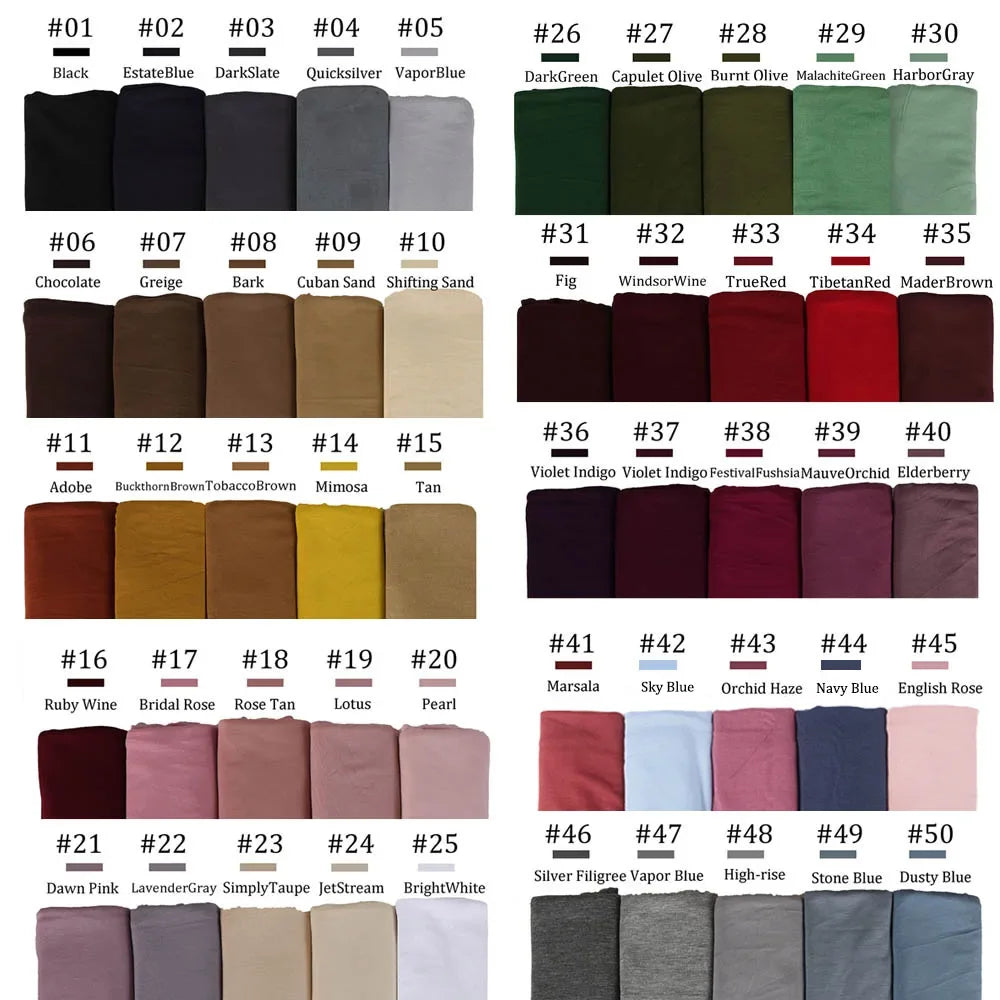 CowLost | muslim-women-stretchy-jersey-hijab-plain-cotton |5