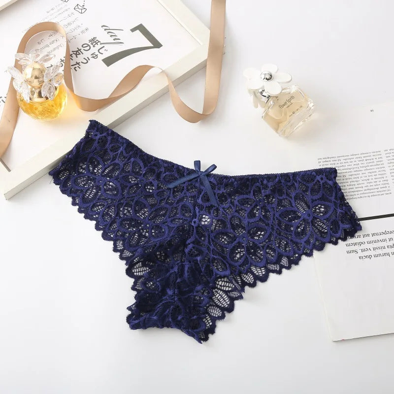 CowLost | product_id-3pcs-women-s-low-waist-lace-briefs-soft-solid-color-underwear |14