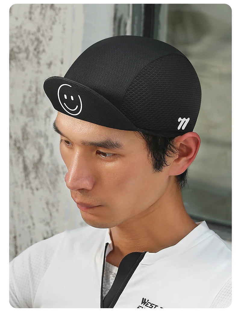 CowLost | west-biking-cycling-cap-with-brim-summer-sunscreen-quick-dry-sport-hat-bicycle-hat-balaclava-unisex-breathable-hat-bike-headwear |31