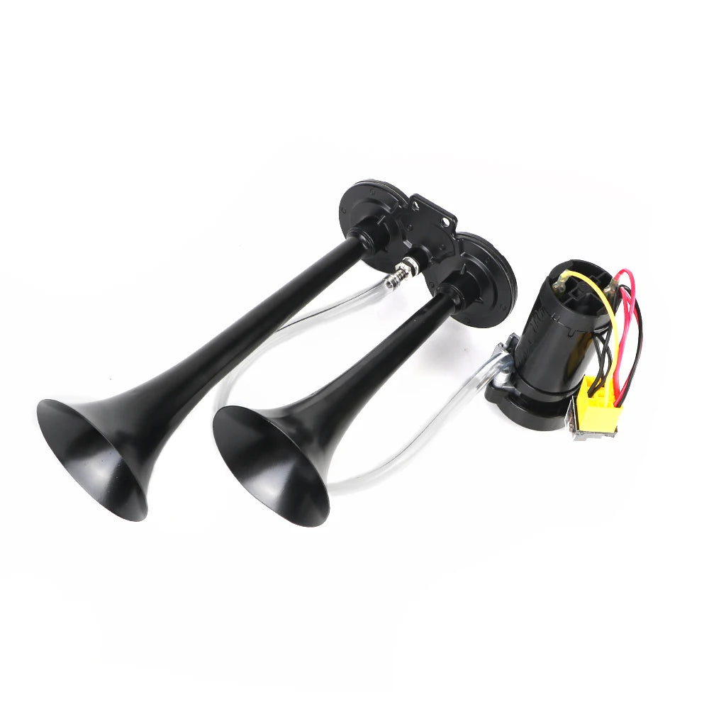 CowLost | product_id-12v-80a-universal-electric-horn-with-dual-trumpets-air-compressor-150db-for-motorcycle-boat-truck |8