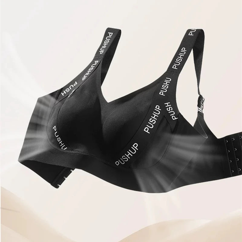 CowLost | product_id-large-size-wire-free-double-layer-pull-up-bra-with-soft-support-and-adjustable-straps |2