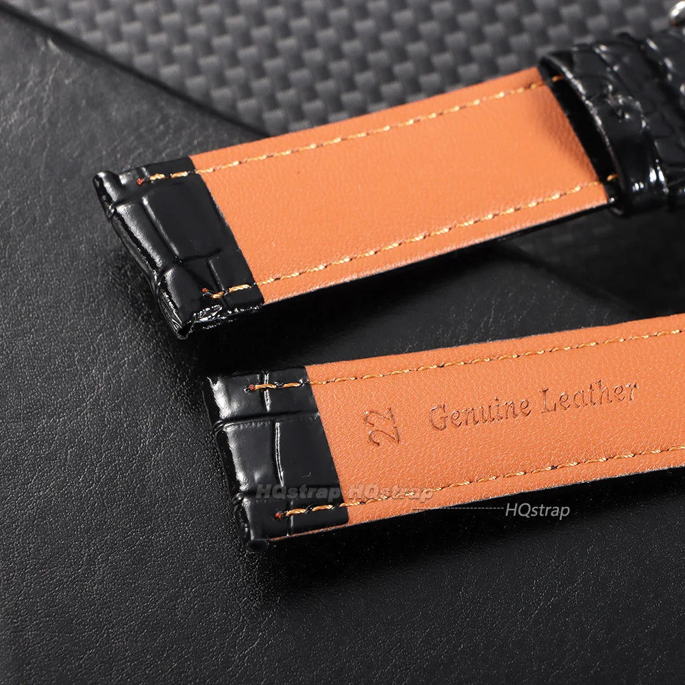 Ultra Fiber Leather Watch Band 18mm 20mm 22mm Universal Strap for Men Women
