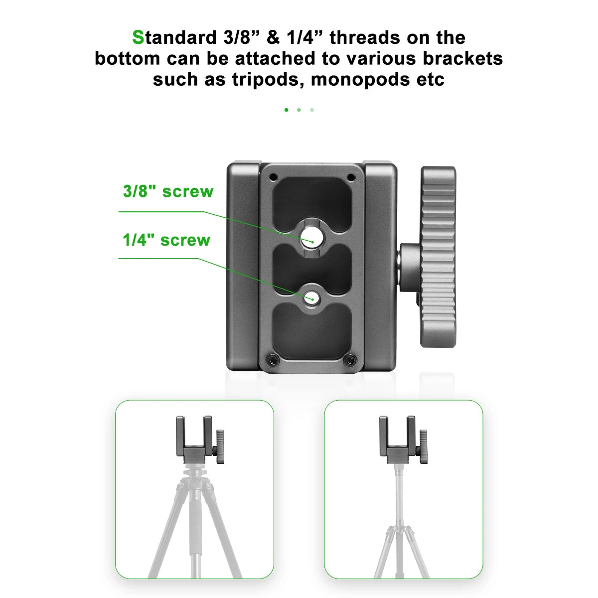 CowLost | product_id-fanaue-aluminum-saddle-clamp-tripod-mount-adapter-for-arca-swiss-stabilizers |2