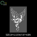 CowLost | creative-eagle-heron-cross-stitch-personalized-car-sticker |11