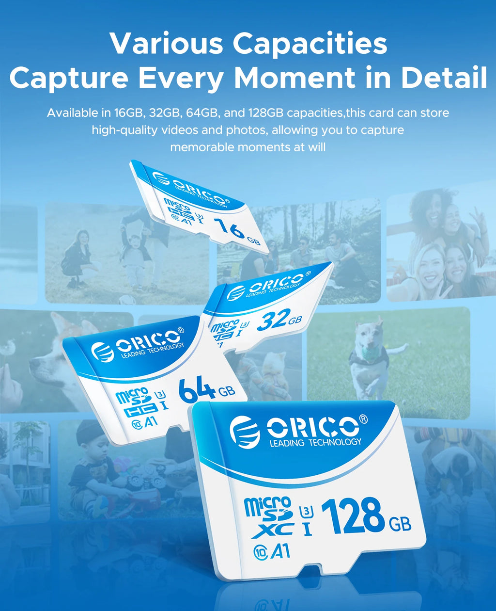 CowLost | orico-t3-128gb-microsdxc-uhs-i-memory-card |10