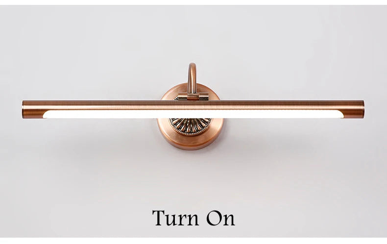 CowLost | product_id-red-bronze-8w-led-bathroom-wall-light-455mm-gold-european-mirror-lamp |13