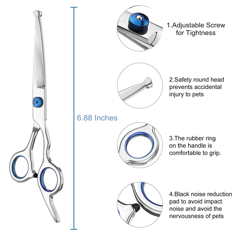 CowLost | tools-professional-dog-grooming-scissors-with-rounded-safety-tips |13