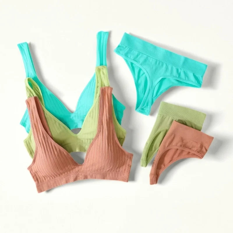 CowLost | product_id-seamless-women-s-push-up-bra-high-waist-thong-lingerie-set |3