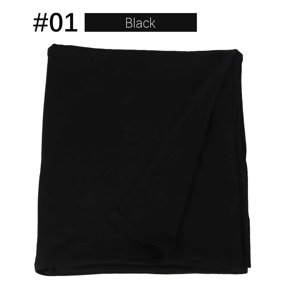 CowLost | muslim-women-stretchy-jersey-hijab-plain-cotton |63