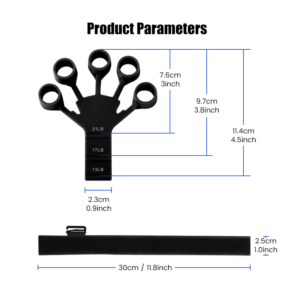 CowLost | uncategorized-2pcs-hand-grip-trainer-finger-power-forearm-exerciser-strength-workout |12