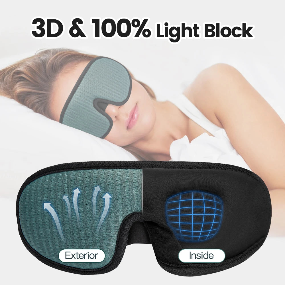 CowLost | 3d-sleep-mask-100-blocking-light-eye-mask-travel-rest-relax |7