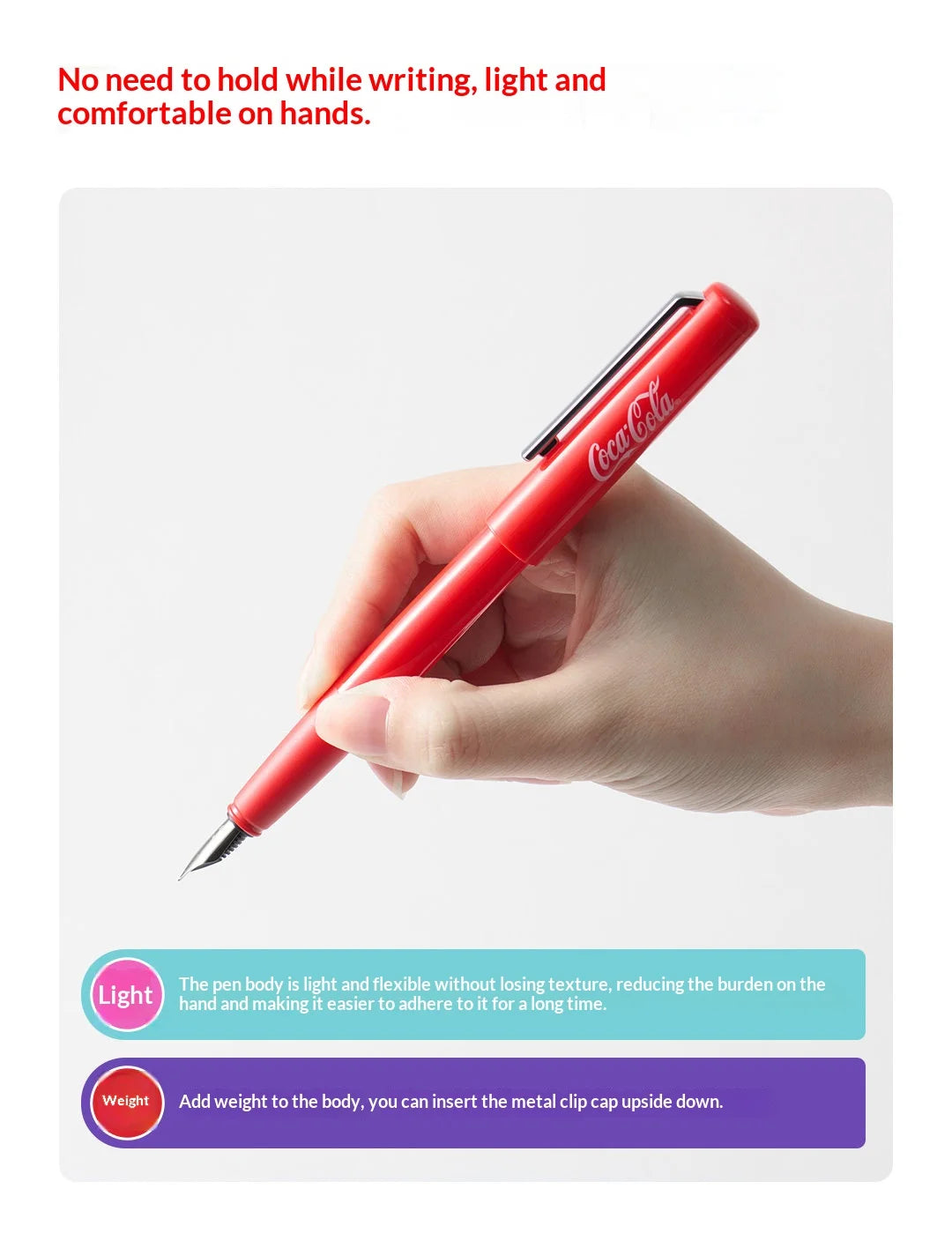 CowLost | product_id-kaco-retro-coca-cola-mellow-fountain-pen-extra-fine-0-38mm-with-built-in-cartridge |12