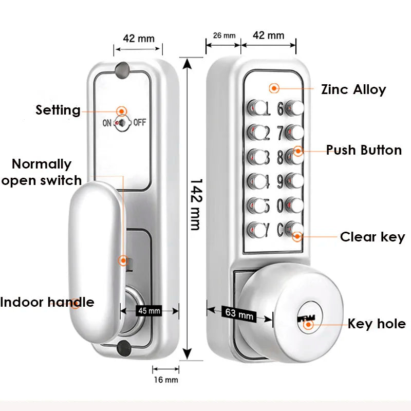 CowLost | locks-keys-product_id-zinc-alloy-mechanical-keyless-combination-door-lock-for-outdoor-gate |3