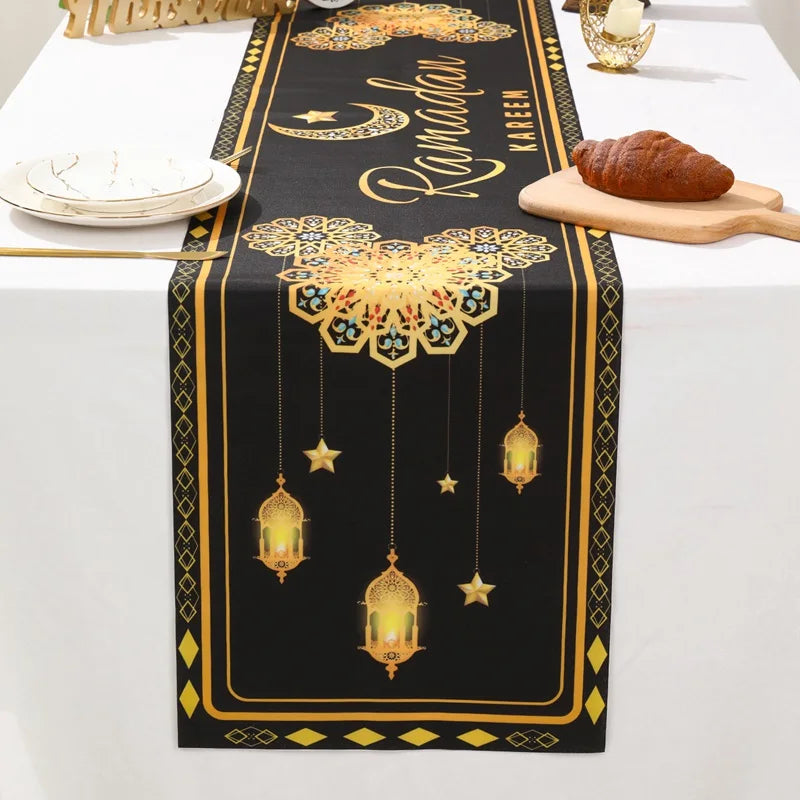 CowLost | ramadan-table-runner-eid-mubarak-decoration |14