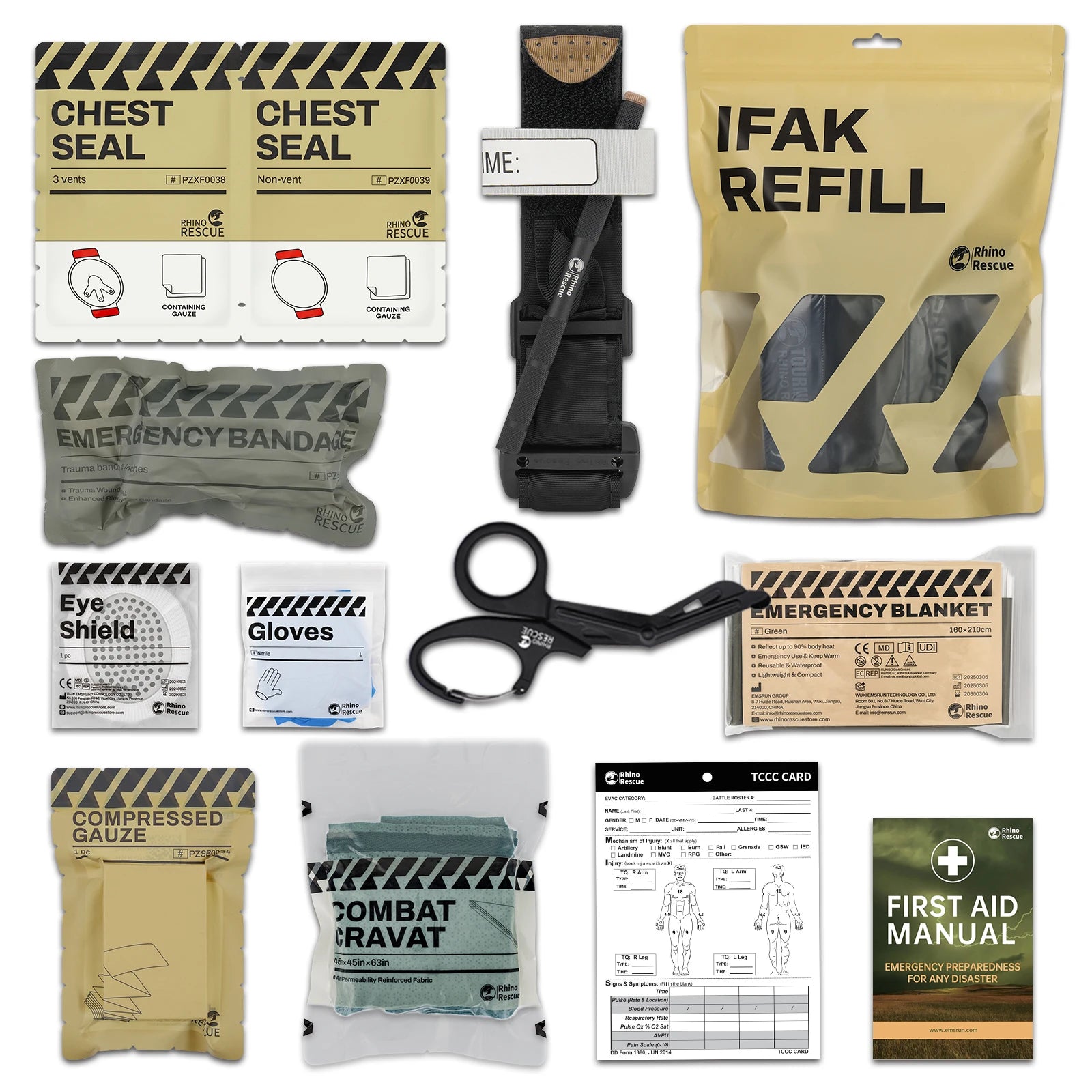 CowLost | sporting-goods-rhino-rescue-first-aid-trauma-kit |1