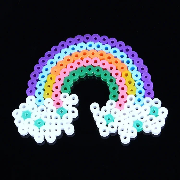 Perler 5mm Hama Beads 4800pcs 24 Colors Educational DIY Puzzle Toy Gift EVA Food Grade