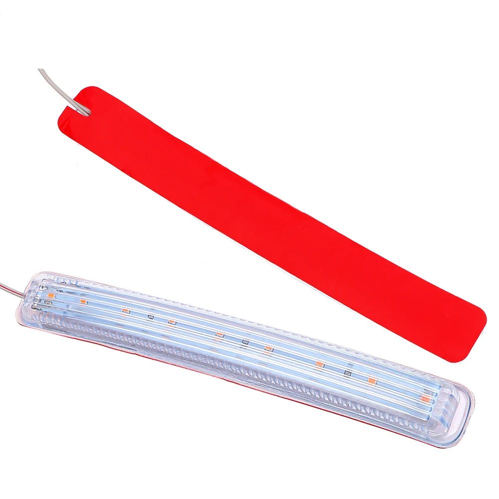 CowLost | auto-rearview-mirror-led-car-light-source-indicator-lamp-2pcs-universal-yellow-soft-8-smd-fpc-turn-signal-light-amber |6
