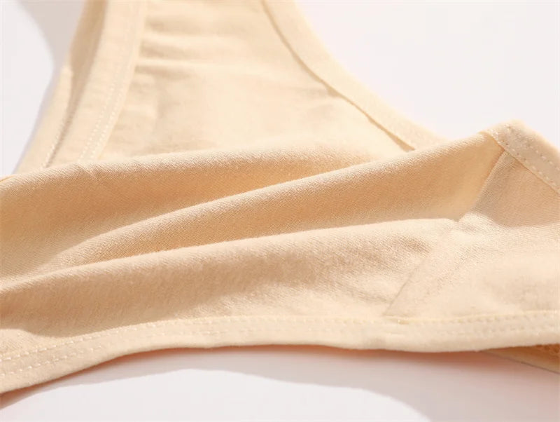 CowLost | activewear-pants-4pcs-seamless-cotton-womens-low-rise-panties-set |10
