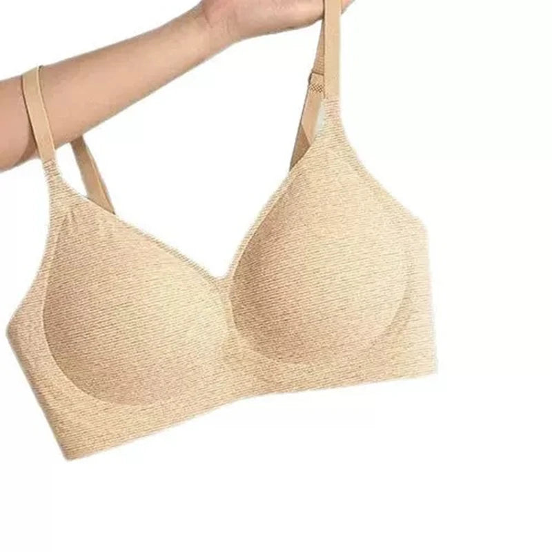 CowLost | product_id-womens-adjustable-wire-free-push-up-anti-sag-bra-for-comfort-support |7