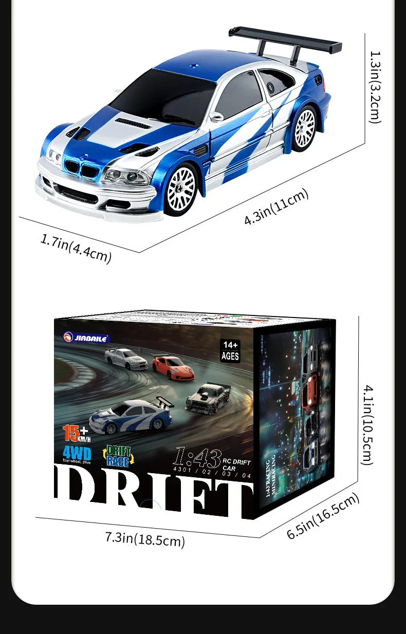 CowLost | fencing-barriers-2-4g-1-64-scale-4wd-remote-control-drift-car-with-gyroscope |21