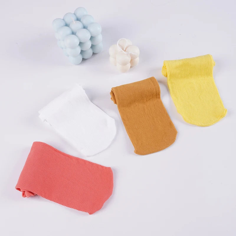 CowLost | 5-pairs-women-girls-summer-spring-thin-loose-socks-set |8