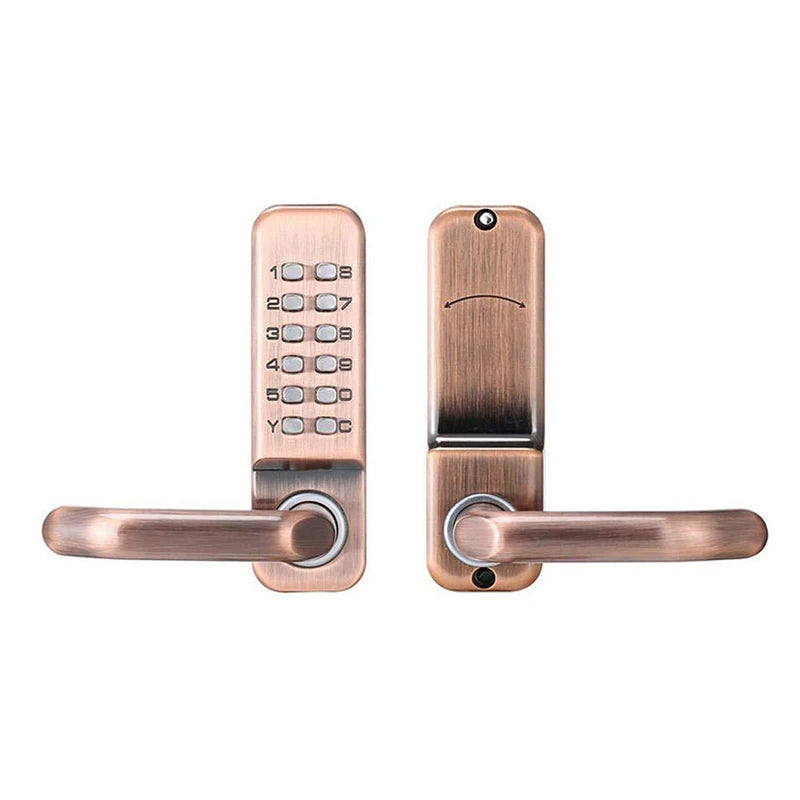 CowLost | locks-keys-product_id-long-handle-mechanical-keypad-password-lock-waterproof-keyless-wooden-door-gate-lock |24