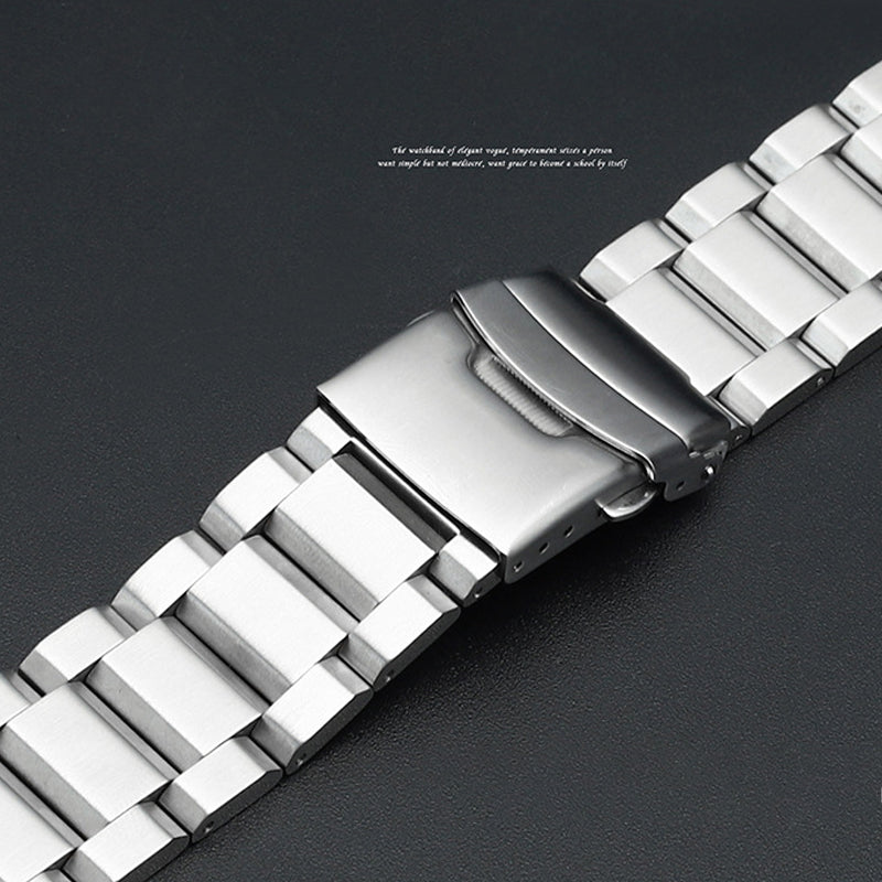 CowLost | product_id-stainless-steel-18-24mm-metal-buckle-strap-for-samsung-watch-3-huawei-watch-luxury-wristband |9